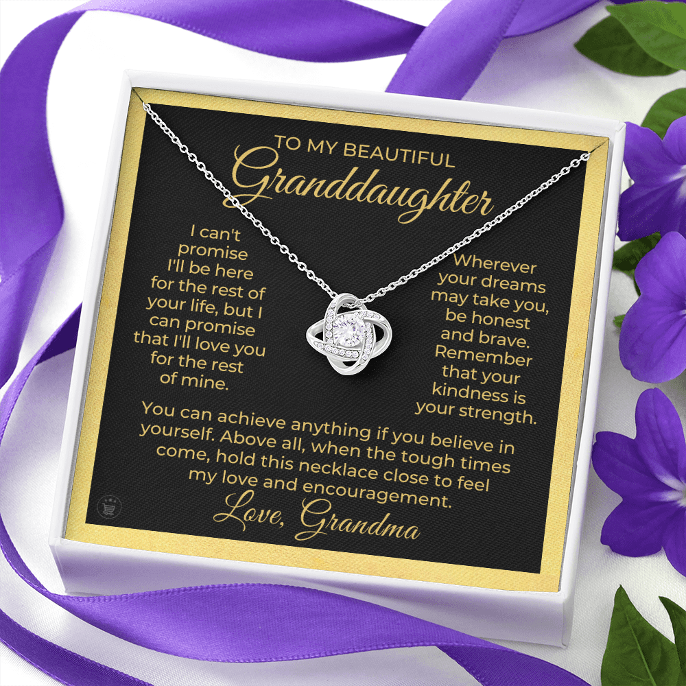 Granddaughter Gift | My Promise Necklace 0546T15