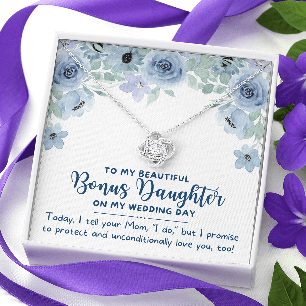 Stepdaughter Wedding Gift | Promise Necklace 0556T4