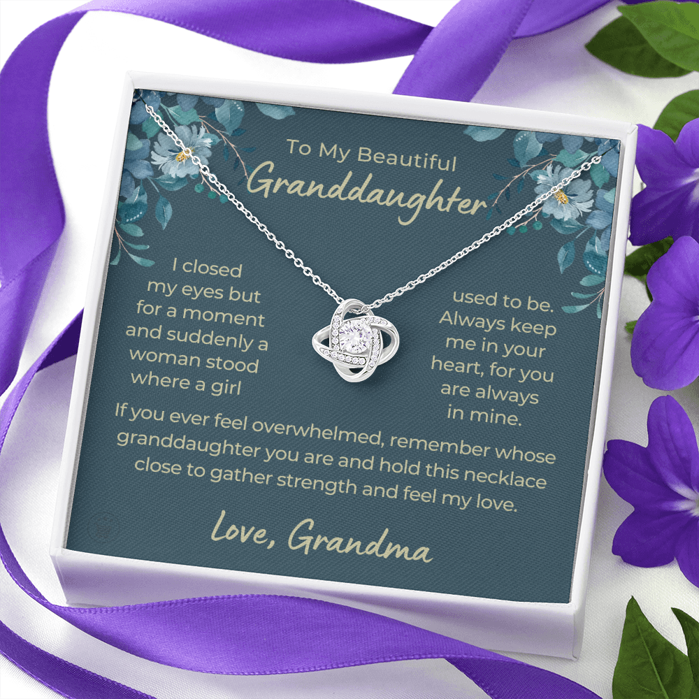 Granddaughter Gift | In My Heart Necklace 0544T13