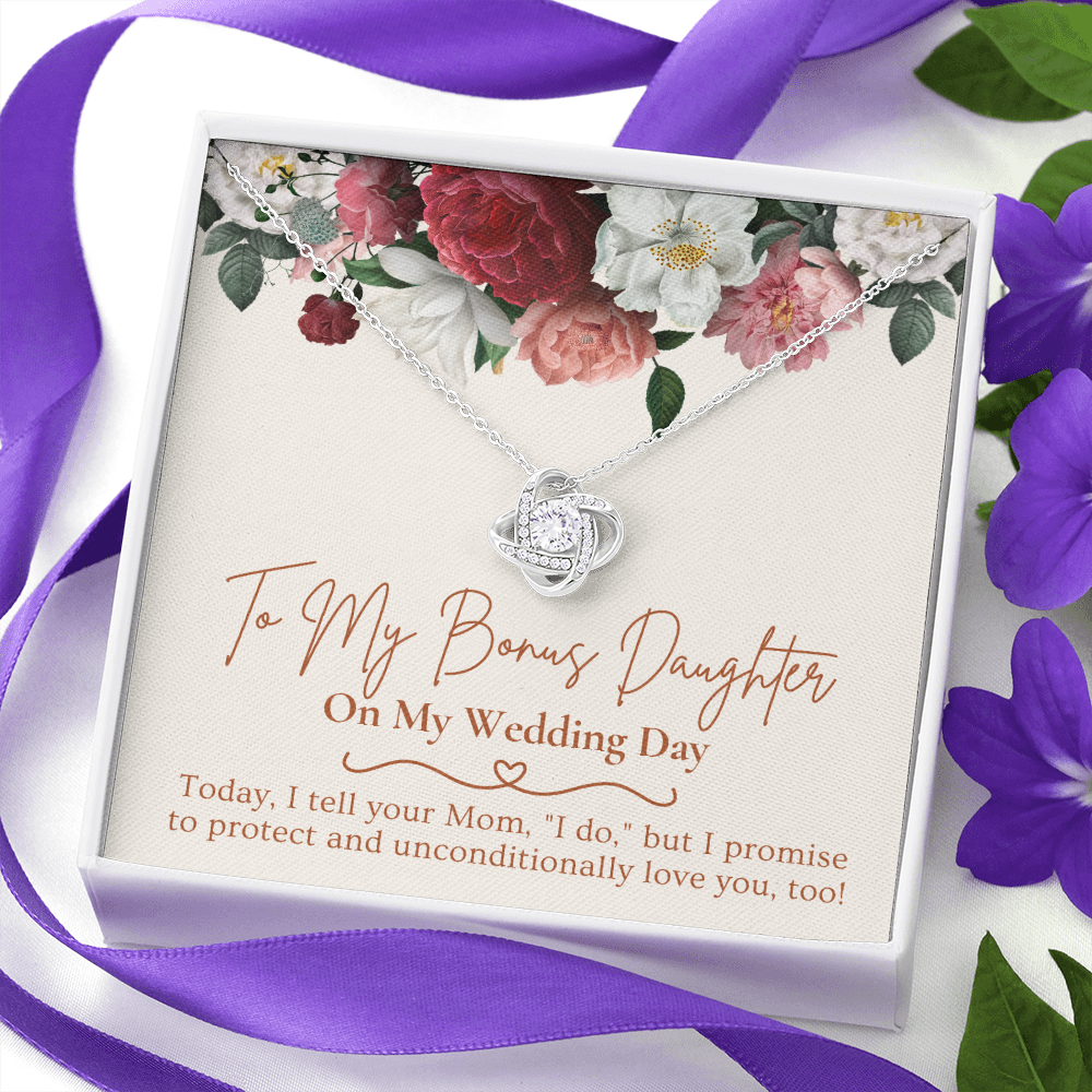 Stepdaughter Wedding Gift | Promise Necklace 0556T7