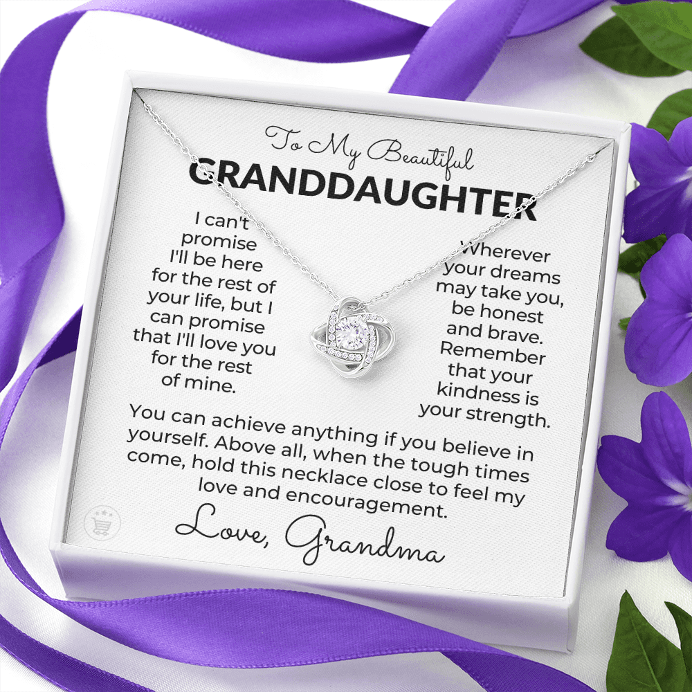 Granddaughter Gift | My Promise Necklace 0546T3