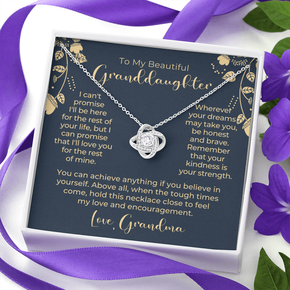 Granddaughter Gift | My Promise Necklace 0546T13