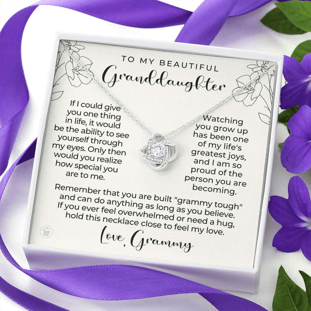 Granddaughter Gift | My Love Necklace 0549T11