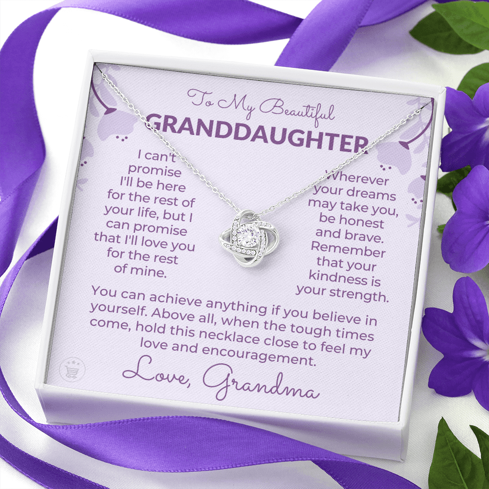 Granddaughter Gift | My Promise Necklace 0546T7