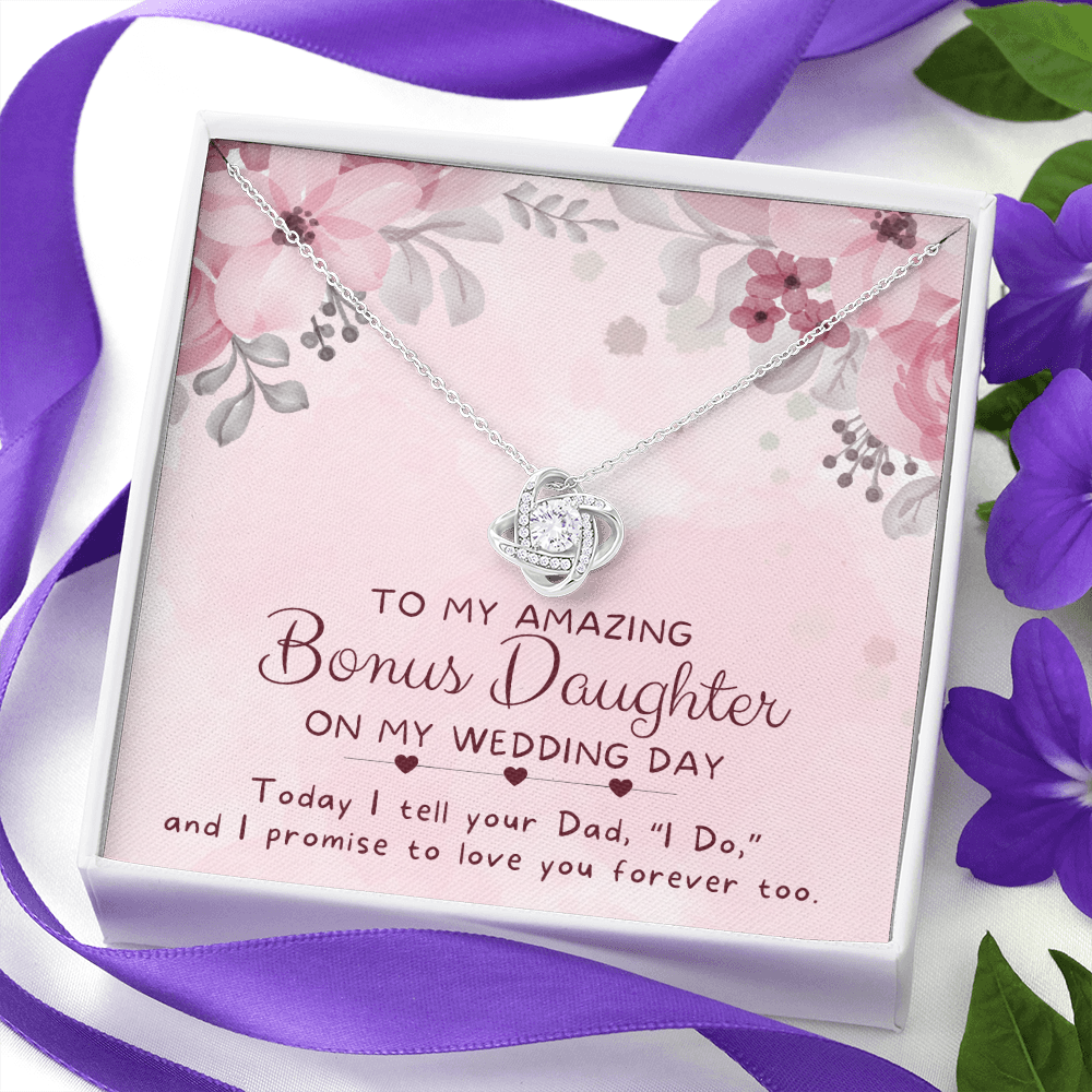 Stepdaughter Wedding Gift | Forever Necklace 0553T8