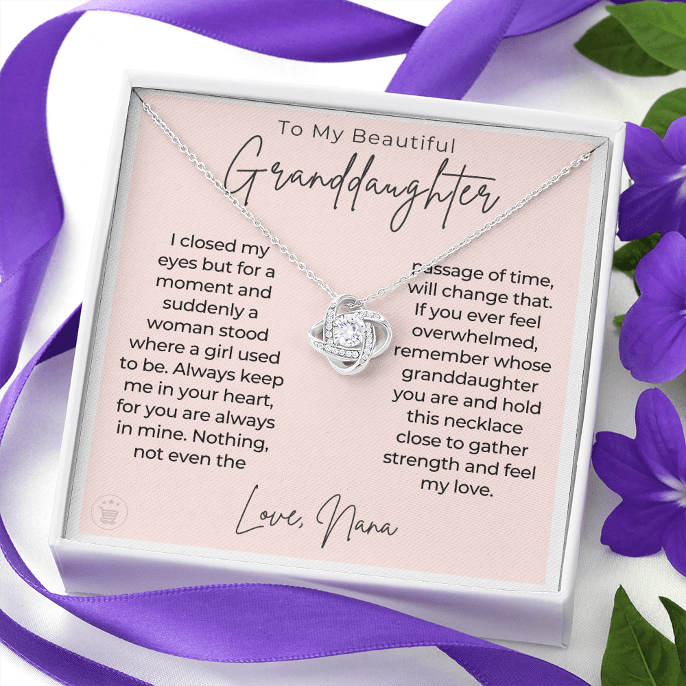 Granddaughter Gift | In My Heart Necklace 0545T4