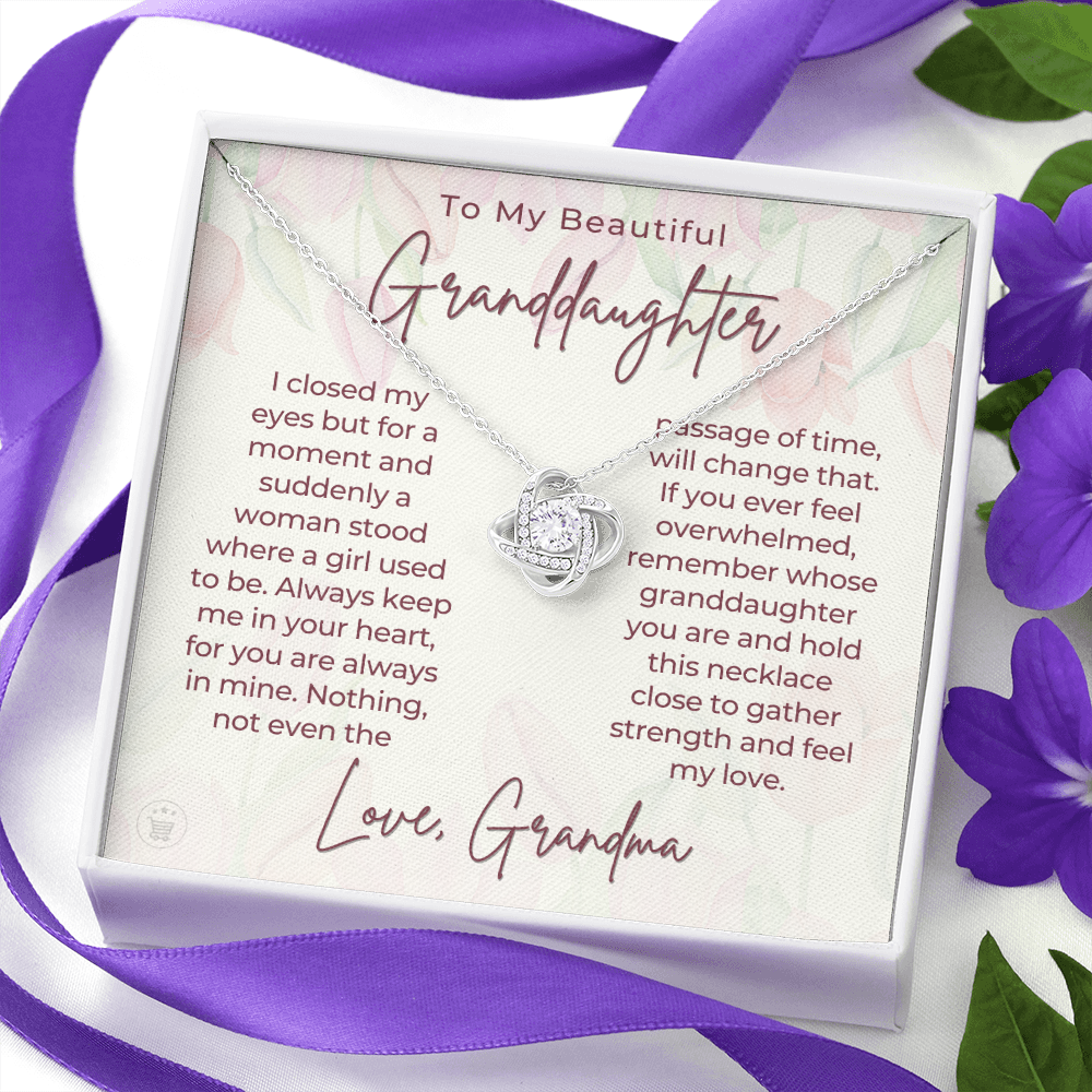 Granddaughter Gift | In My Heart Necklace 0544T9