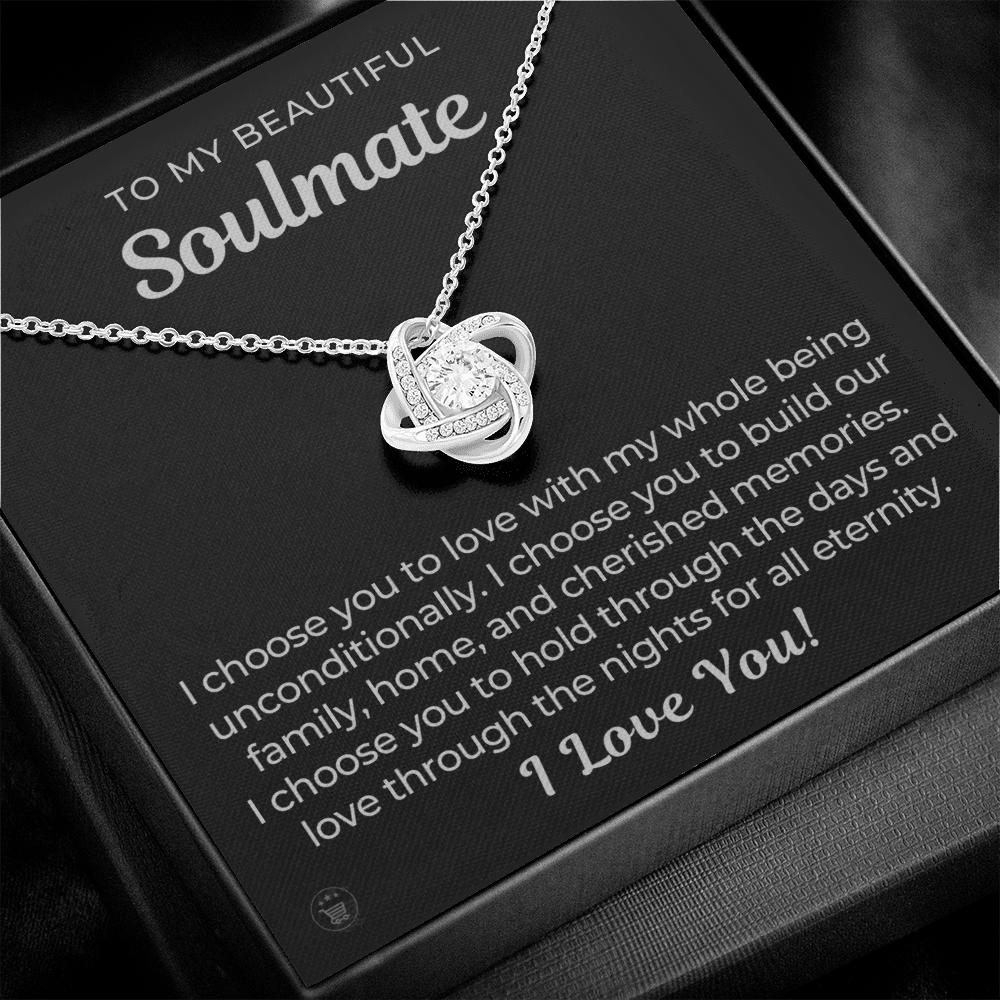 Soulmate Gift | I Choose Necklace 0535T9