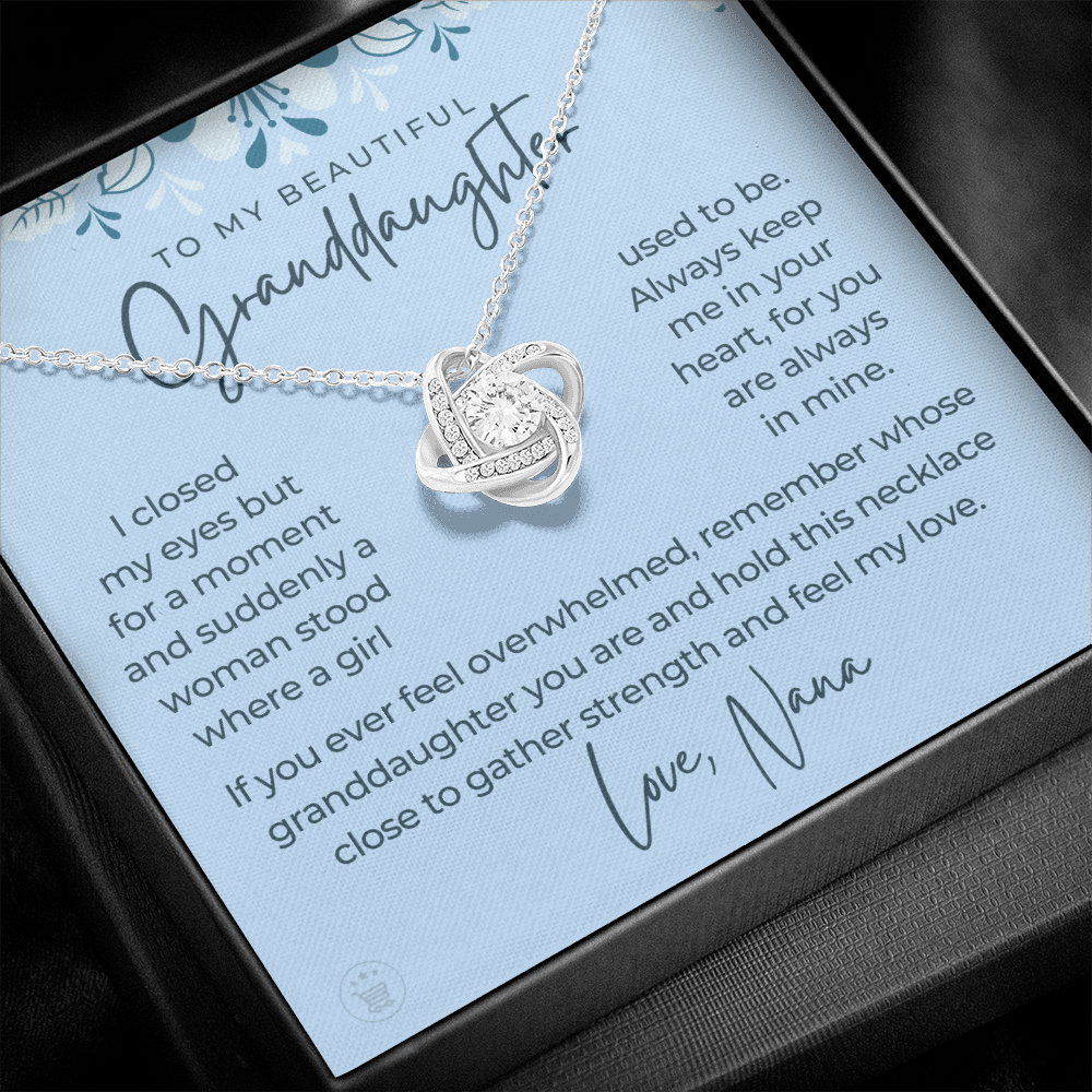 Granddaughter Gift | In My Heart Necklace 0545T12