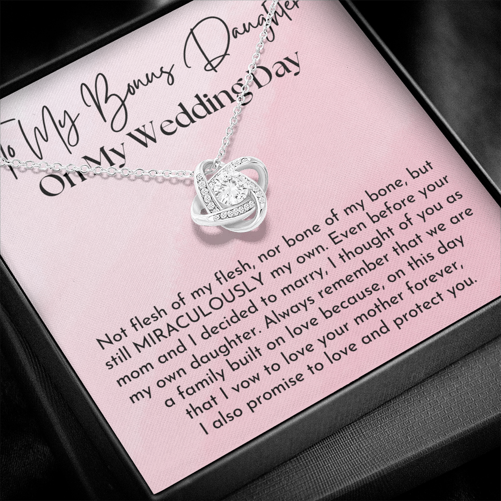 Stepdaughter Wedding Gift | On This Day Necklace 0555T5