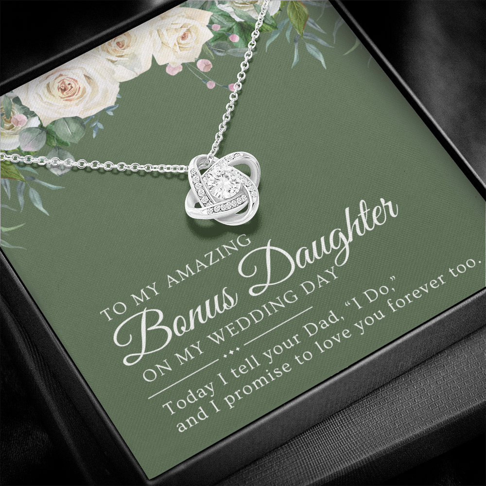 Stepdaughter Wedding Gift | Forever Necklace 0553T5