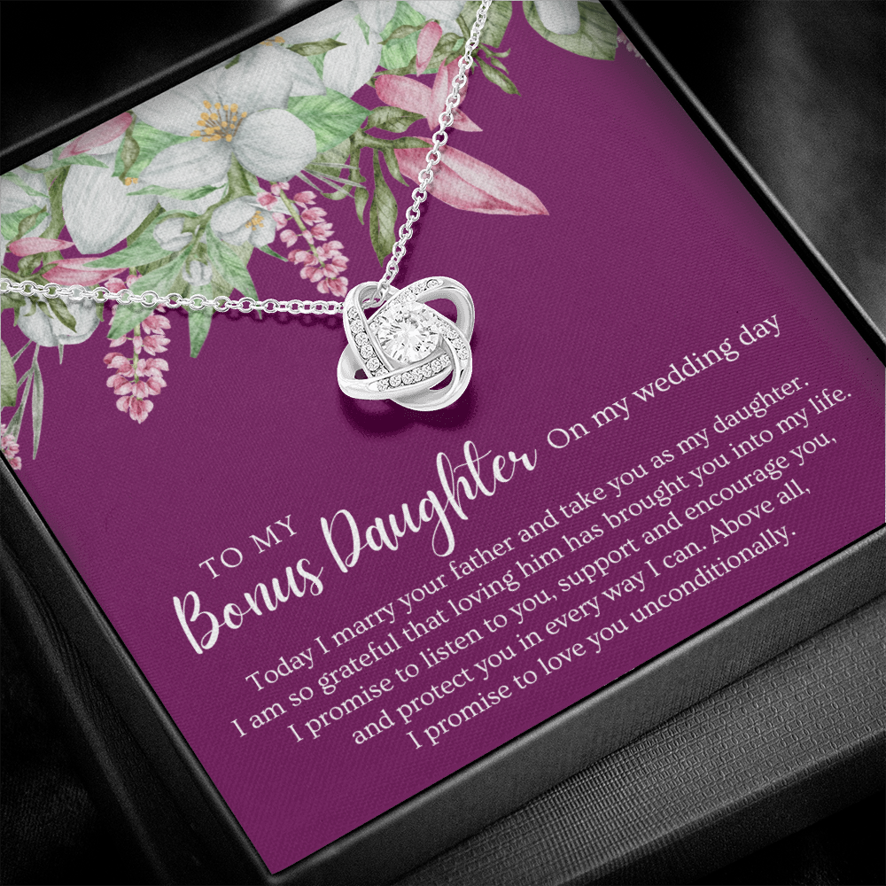 Stepdaughter Wedding Gift | Promise Necklace 0551T2