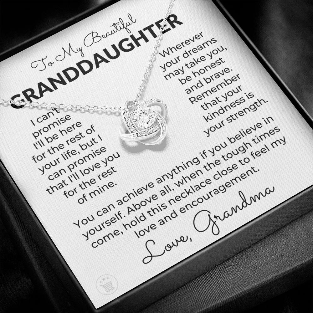 Granddaughter Gift | My Promise Necklace 0546T3