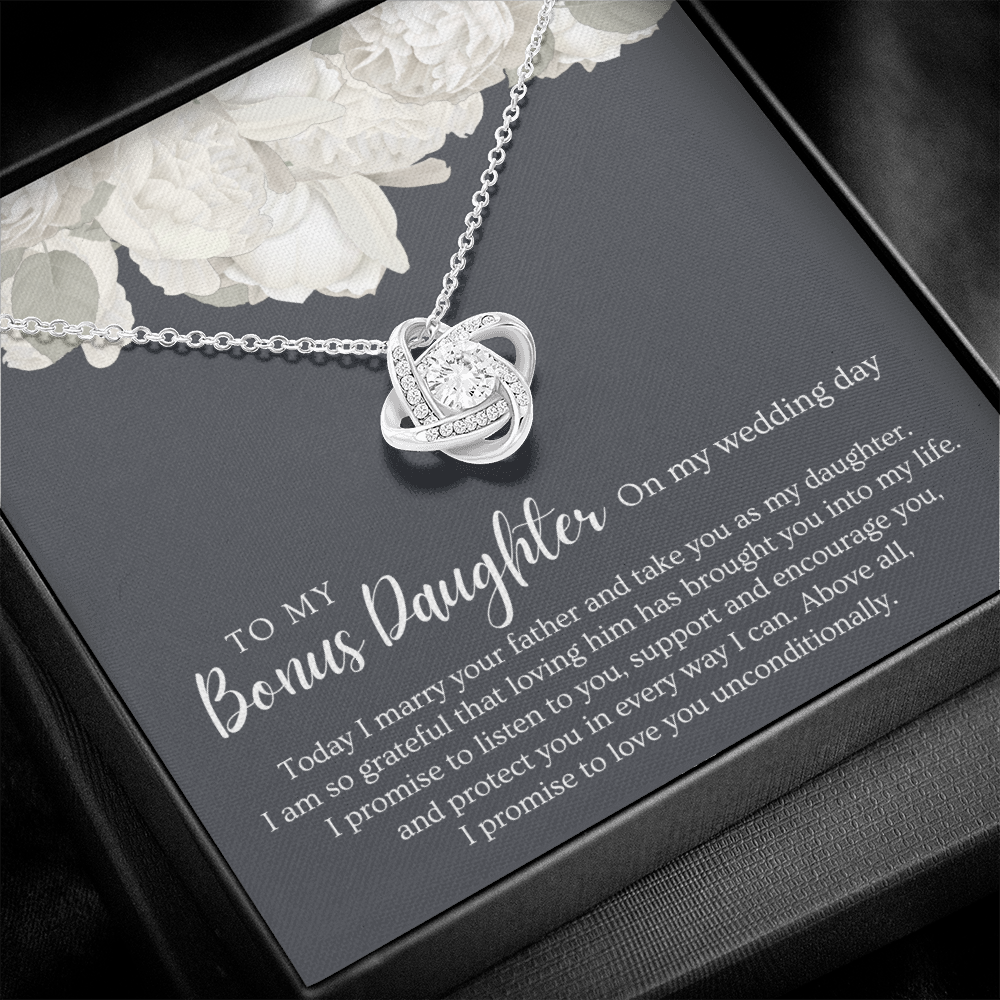 Stepdaughter Wedding Gift  | Promise Necklace 0551T1