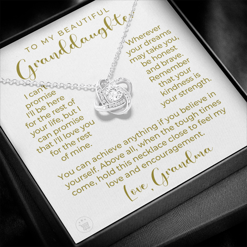 Granddaughter Gift | My Promise Necklace 0546T1