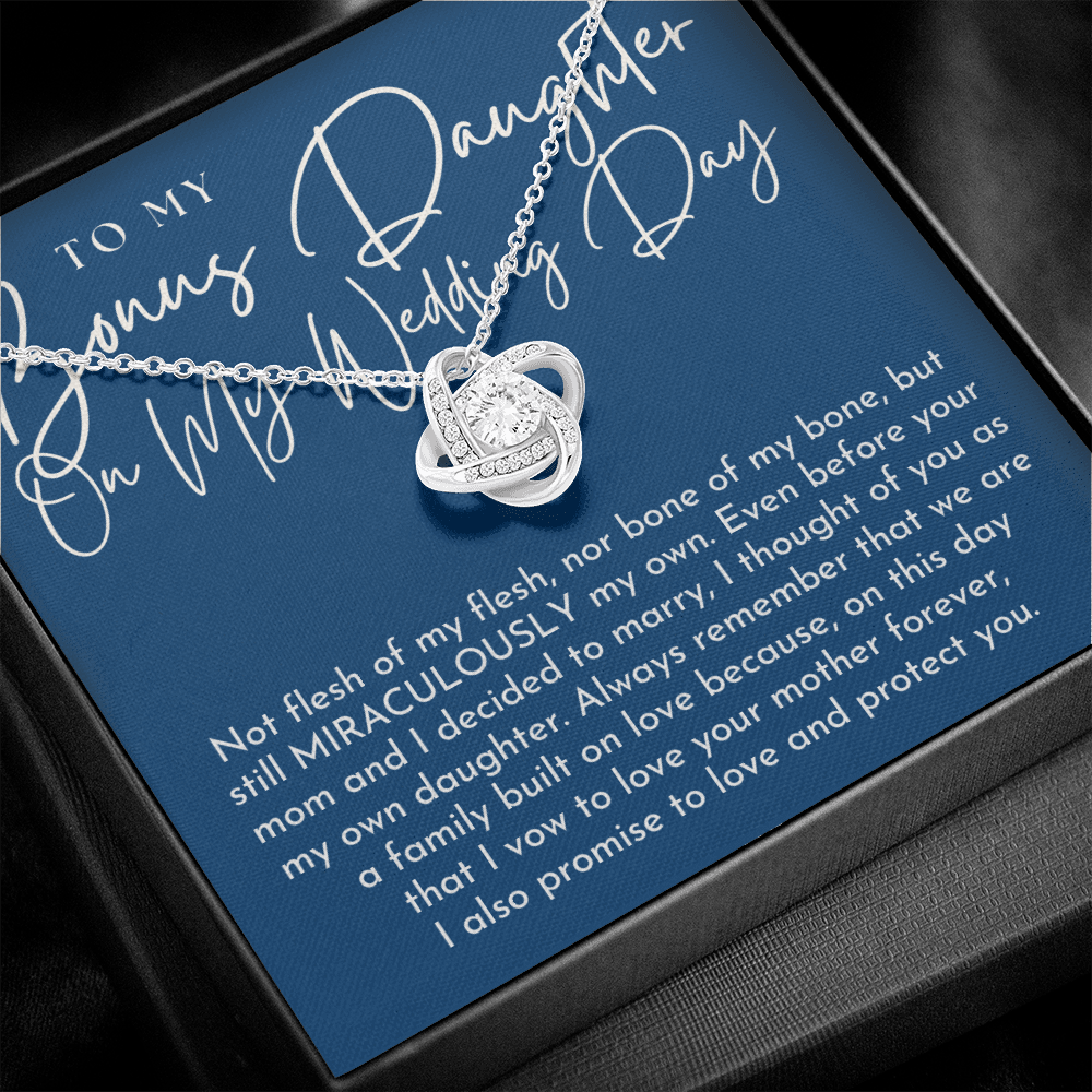 Stepdaughter Wedding Gift | On This Day Necklace 0555T1