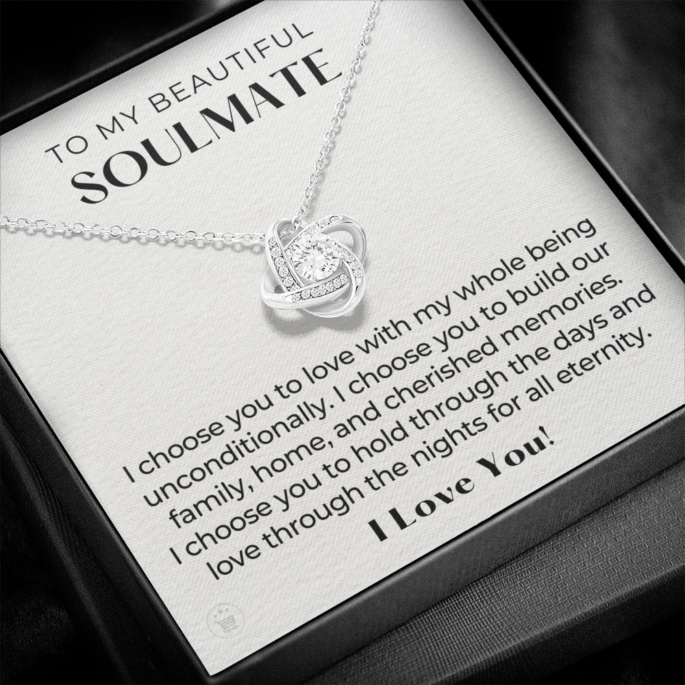 Soulmate Gift | I Choose Necklace 0535T6