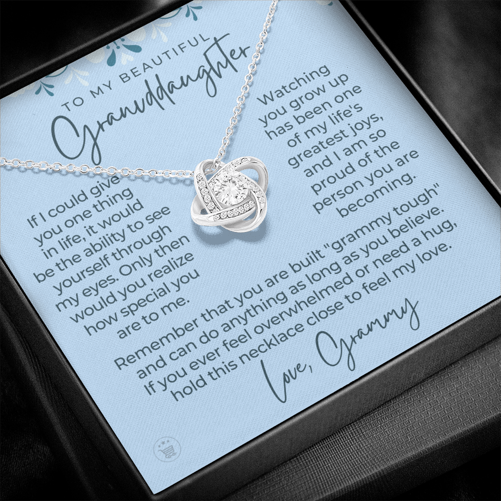 Granddaughter Gift | My Love Necklace 0549T12