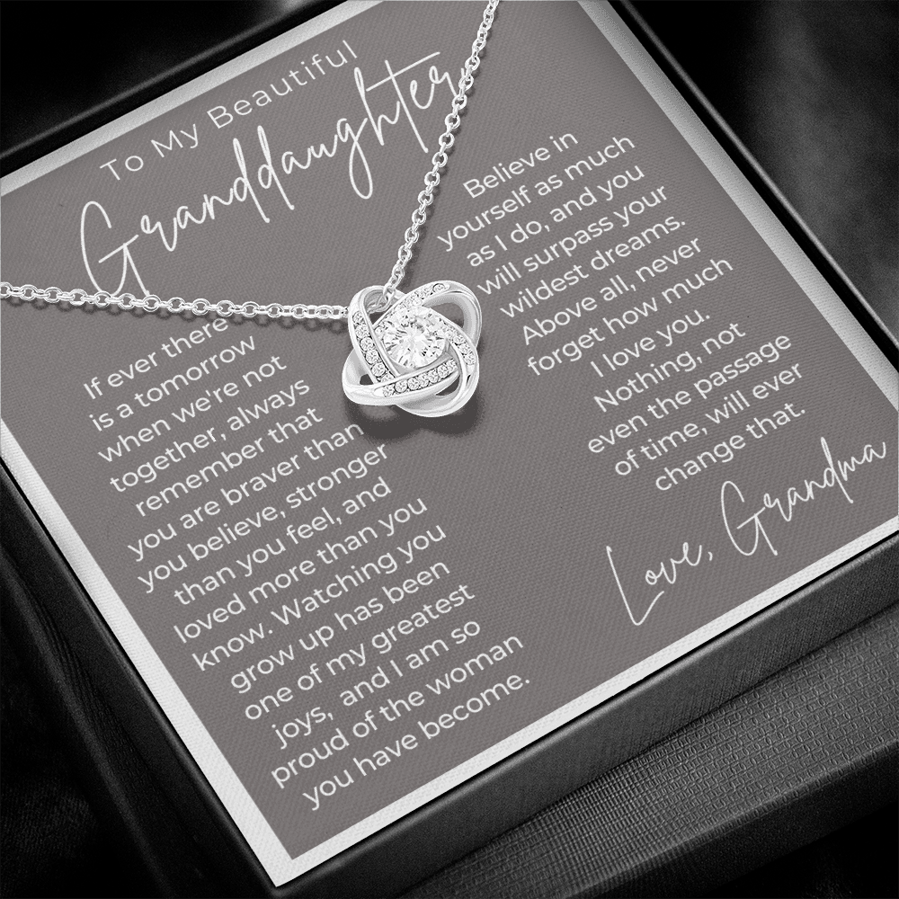 Granddaughter Gift | Believe Necklace 0547T5