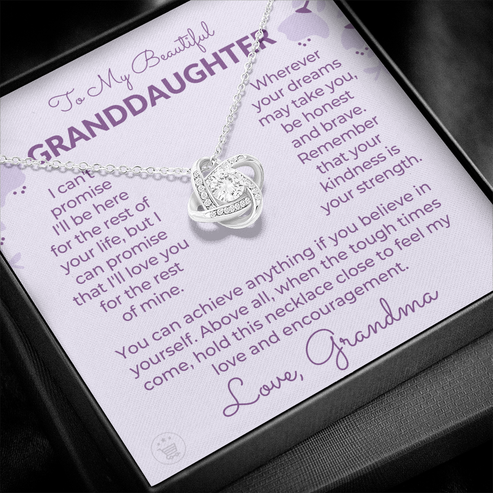 Granddaughter Gift | My Promise Necklace 0546T7