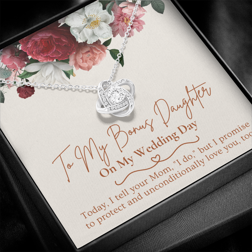 Stepdaughter Wedding Gift | Promise Necklace 0556T7