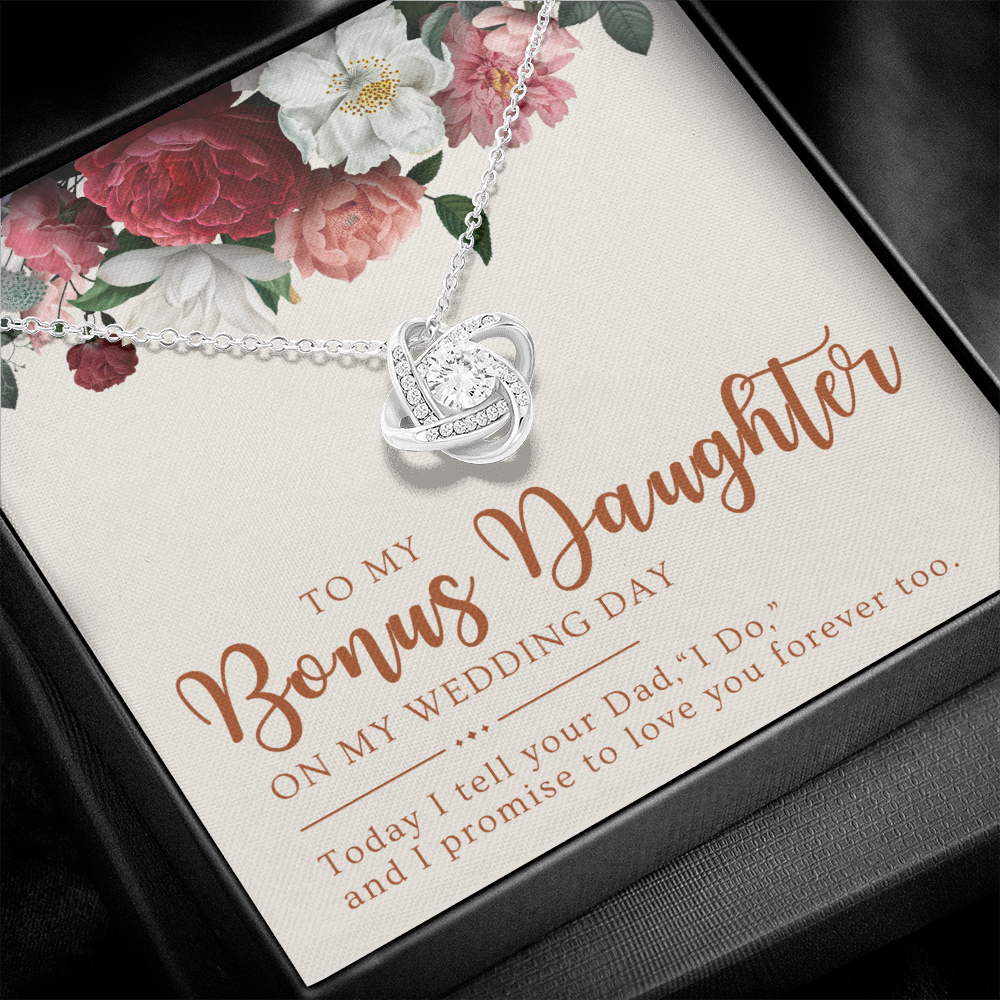 Stepdaughter Wedding Gift | Forever Necklace 0553T7