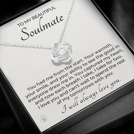 Soulmate Gift | Each Breath Necklace 0536T1