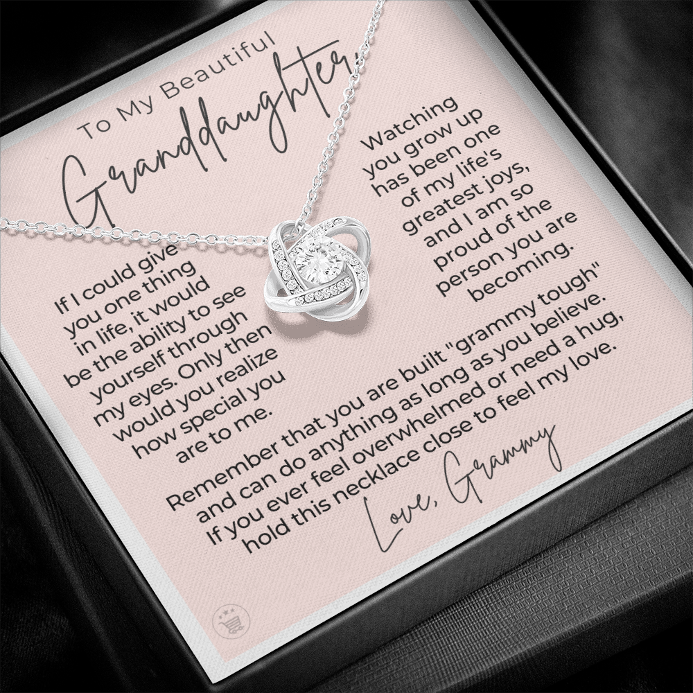 Granddaughter Gift | My Love Necklace 0549T4