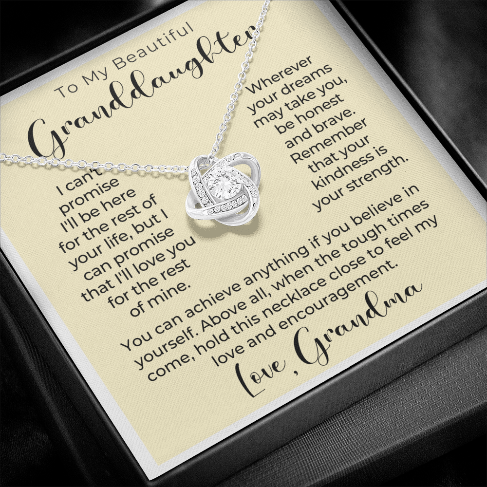 Granddaughter Gift | My Promise Necklace 0546T6