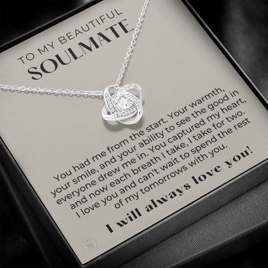 Soulmate Gift | Each Breath Necklace 0536T3