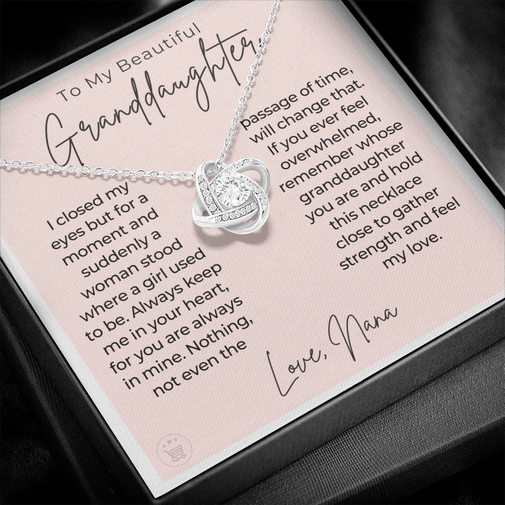 Granddaughter Gift | In My Heart Necklace 0545T4