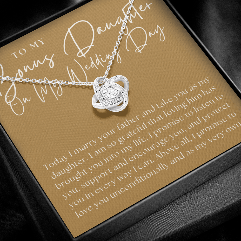 Stepdaughter Wedding Gift | Promise Necklace 0551T7