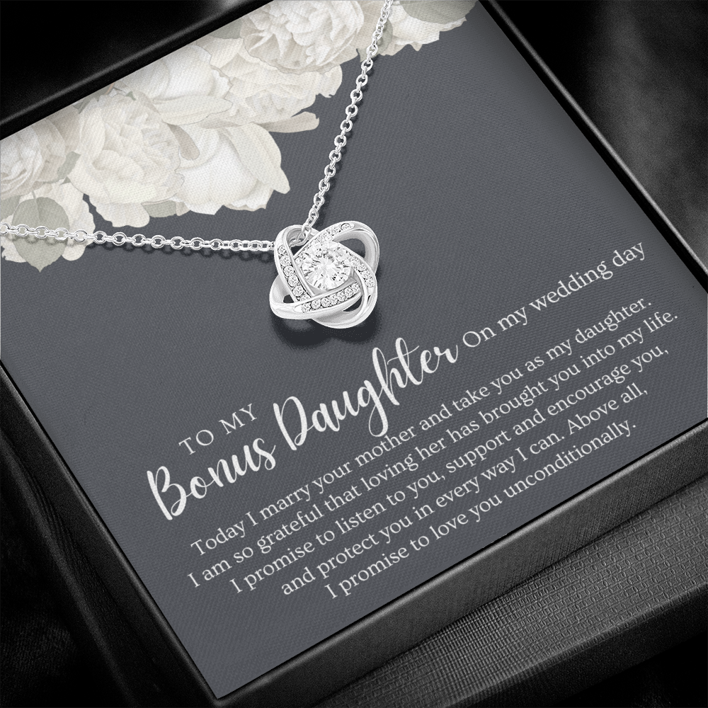 Stepdaughter Wedding Gift | Promise Necklace 0550T1