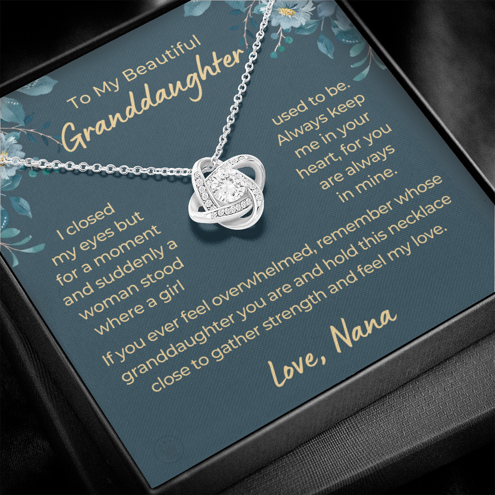 Granddaughter Gift | In My Heart Necklace 0545T13