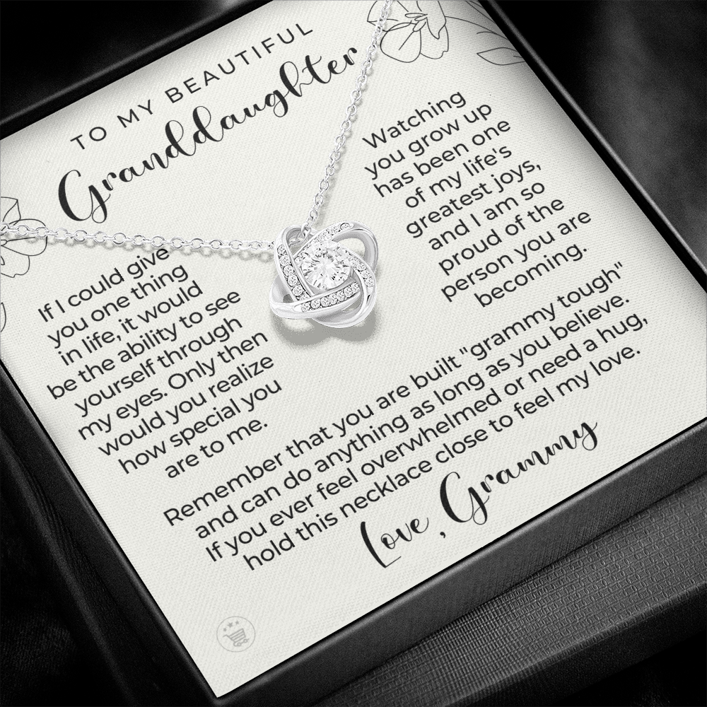 Granddaughter Gift | My Love Necklace 0549T11