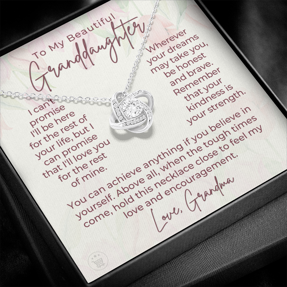 Granddaughter Gift | My Promise Necklace 0546T10