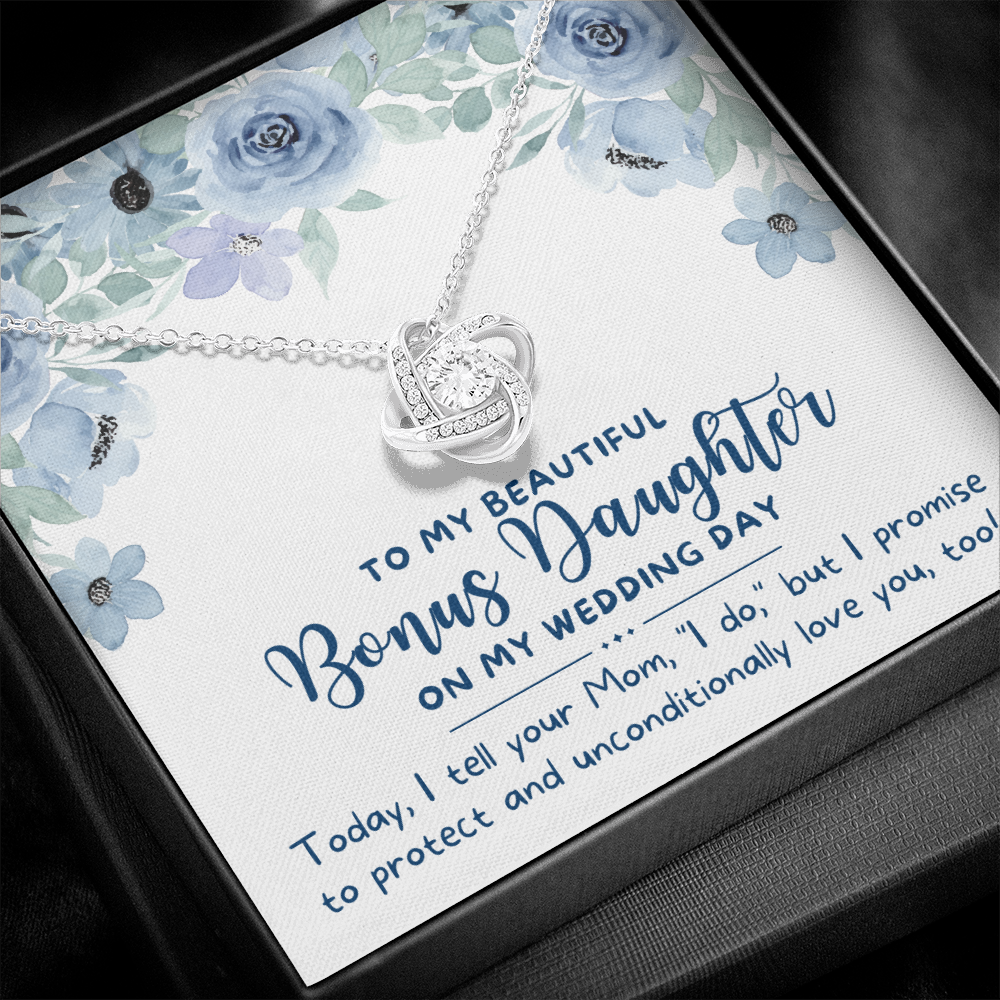 Stepdaughter Wedding Gift | Promise Necklace 0556T4