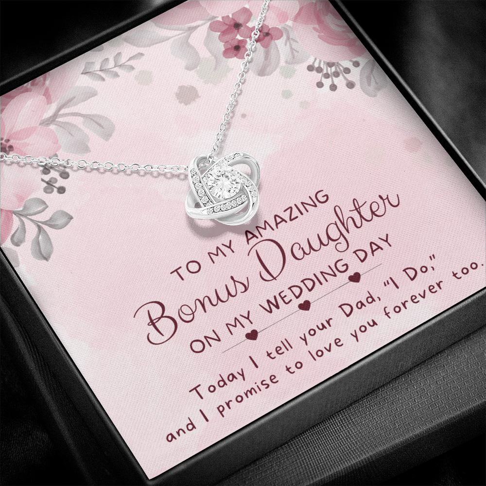 Stepdaughter Wedding Gift | Forever Necklace 0553T8