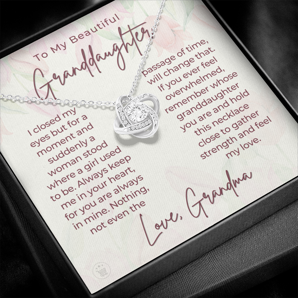 Granddaughter Gift | In My Heart Necklace 0544T9