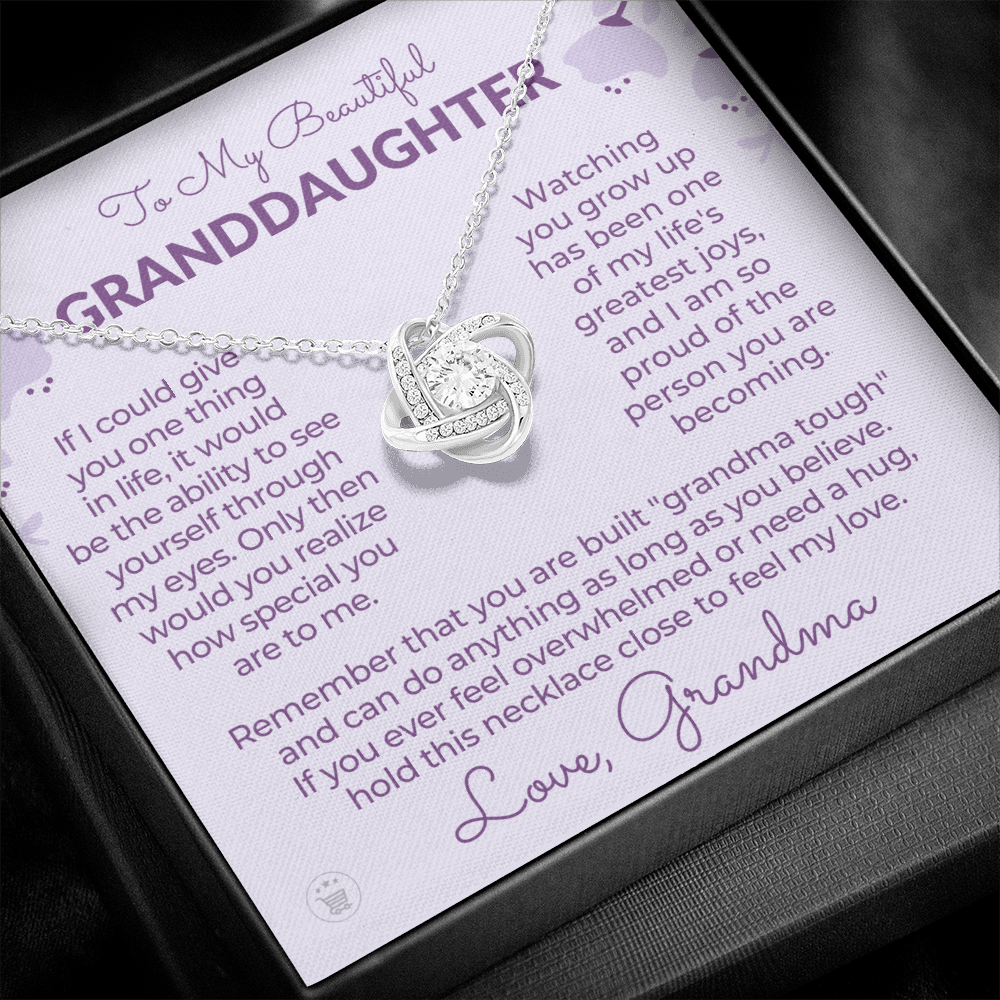 Granddaughter Gift | My Love Necklace 0548T7