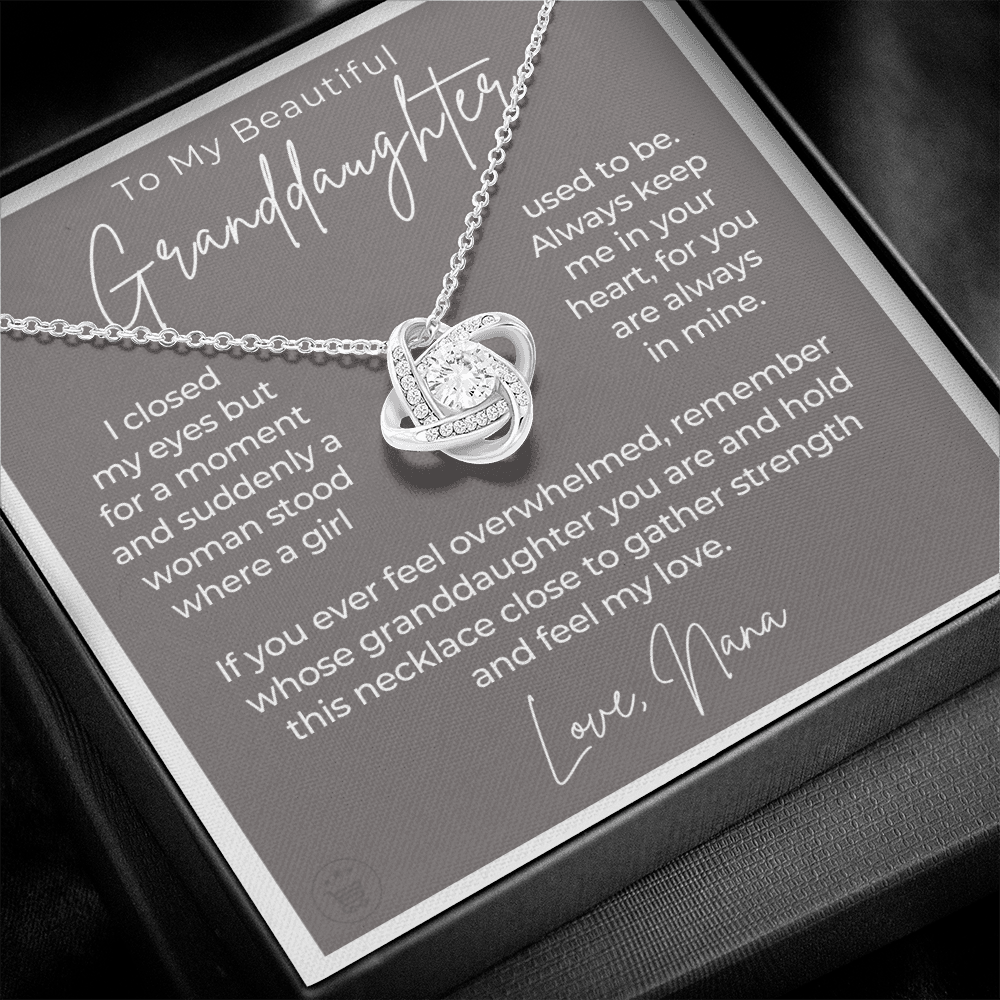 Granddaughter Gift | In My Heart Necklace 0545T6