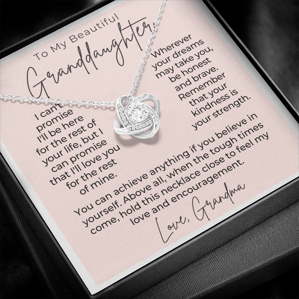 Granddaughter Gift | My Promise Necklace 0546T4