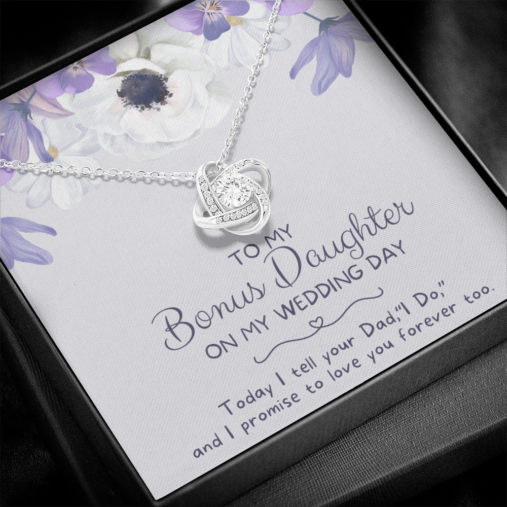 Stepdaughter Wedding Gift | Forever Necklace 0553T6