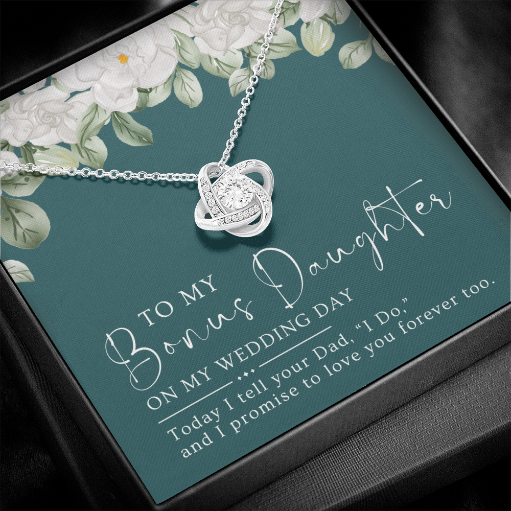 Stepdaughter Wedding Gift | Forever Necklace 0553T9