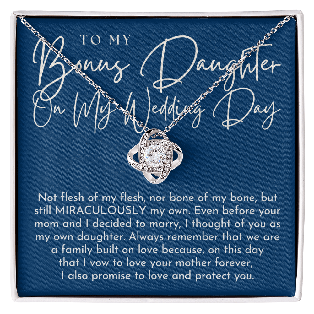 Stepdaughter Wedding Gift | On This Day Necklace 0555T1