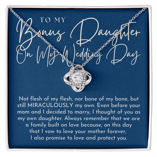 Stepdaughter Wedding Gift | On This Day Necklace 0555T1