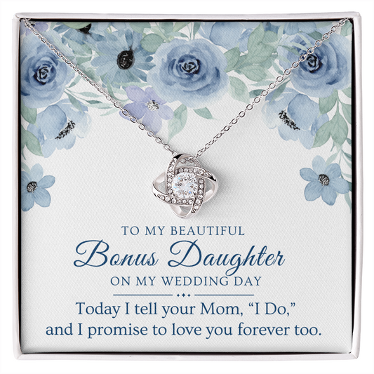 Stepdaughter Wedding Gift | Forever Necklace 0552T2