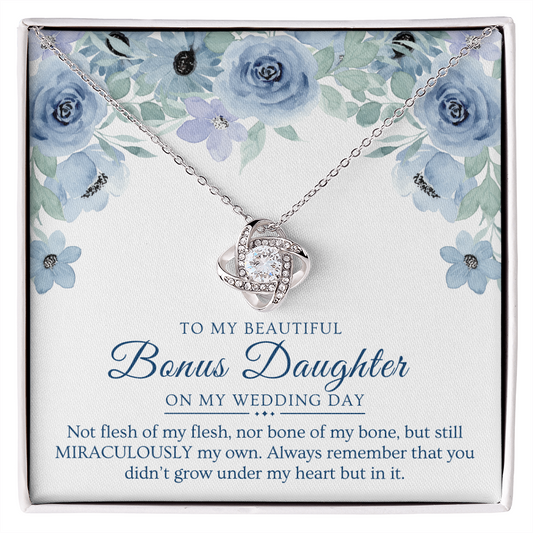 Stepdaughter Wedding Gift | In My Heart Necklace 0554T2