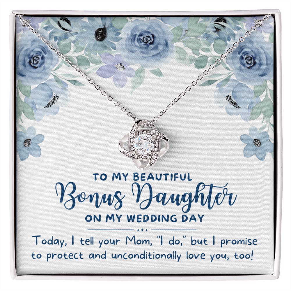 Stepdaughter Wedding Gift | Promise Necklace 0556T4