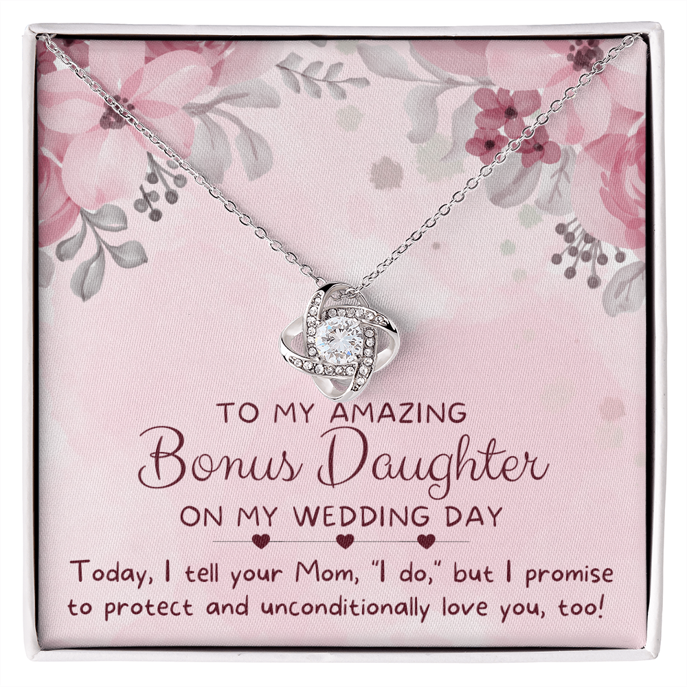 Stepdaughter Wedding Gift | Promise Necklace 0556T8